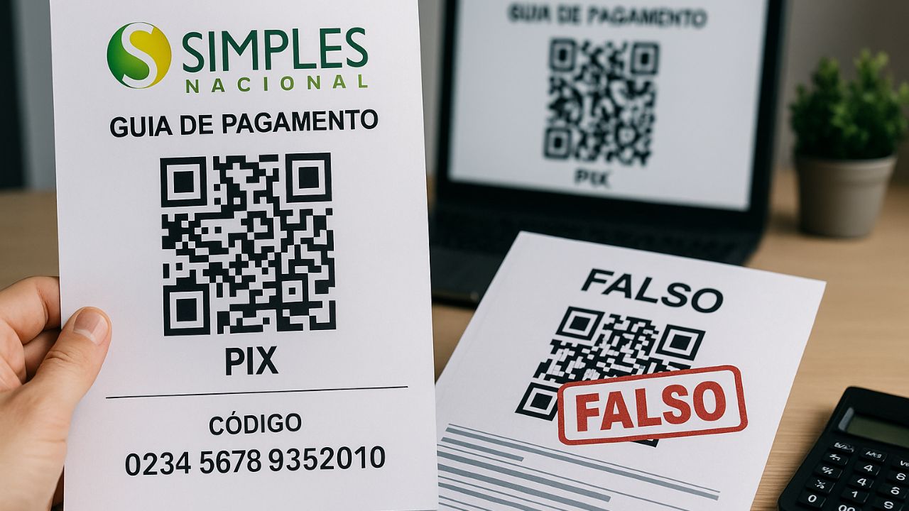 Golpe do Simples Nacional: Como Identificar Guias Falsas de Pagamento via PIX